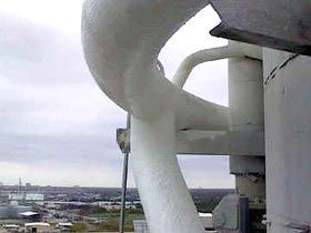 Industrial pipe systems protected with HPC high performance coating for long-term durability and energy efficiency